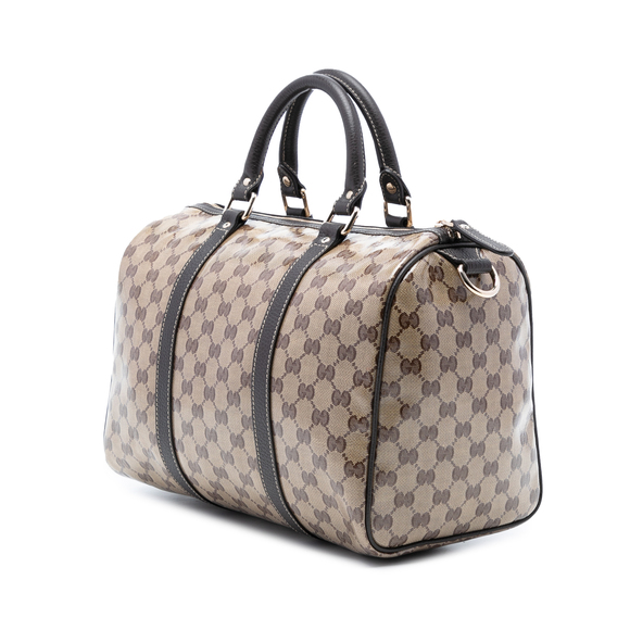 Pre-Loved Gucci Medium GG Crystal Joy Boston Bag - Picture 2 of 5